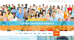 Desktop Screenshot of lutheranservices.org