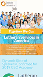 Mobile Screenshot of lutheranservices.org